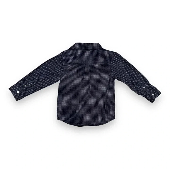 Ben Sherman | Dotted Toddler Button Down (3T) - Picture 3 of 4